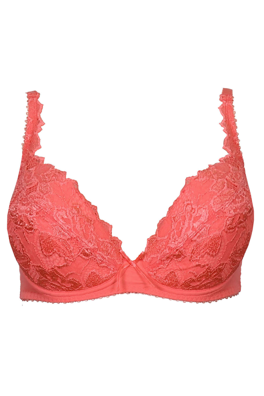 Lepel 93200 Fiore Coral Padded Plunge Bra - Shirley Allum Boutique