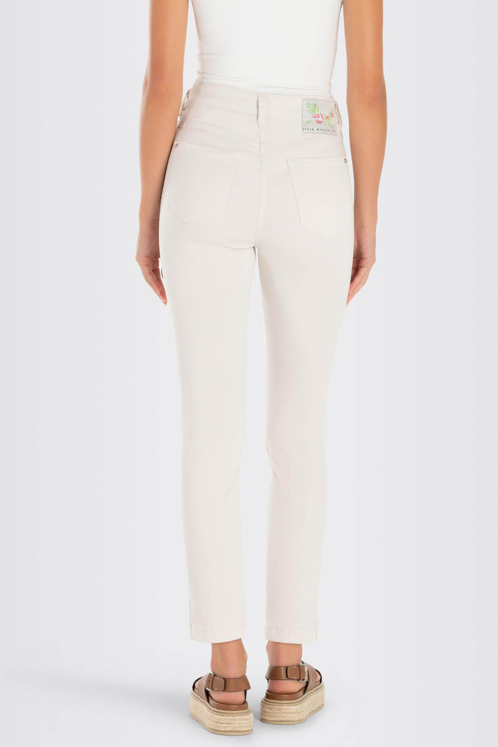 MAC 0425L 5495-00 14R Antique White Dream Summer Jeans - Shirley Allum Boutique