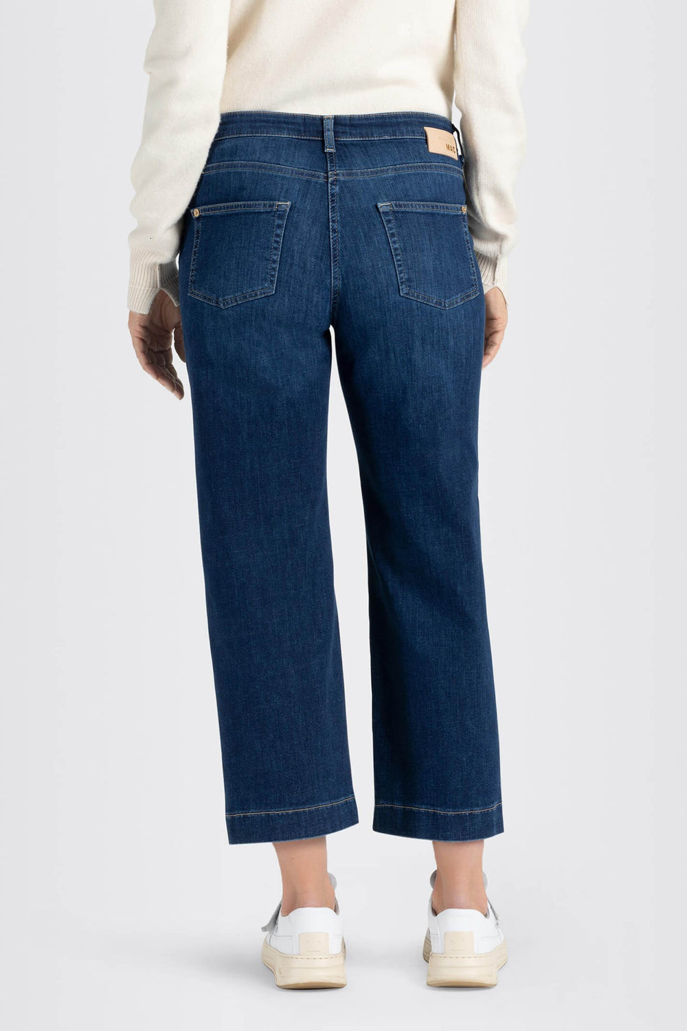 Mac 2630-90 0389 Mid Blue Rich Culotte Jean - Shirley Allum Boutique