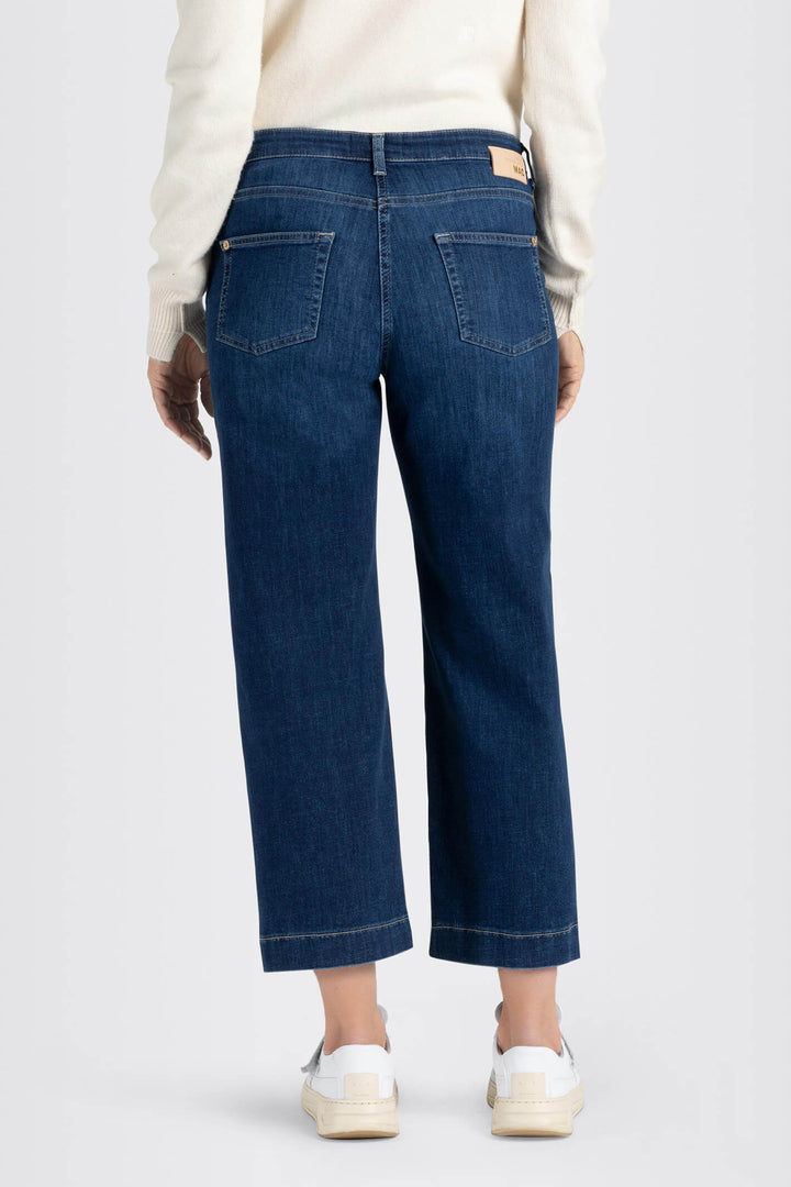 Mac 2630-90 0389 Mid Blue Rich Culotte Jean - Shirley Allum Boutique