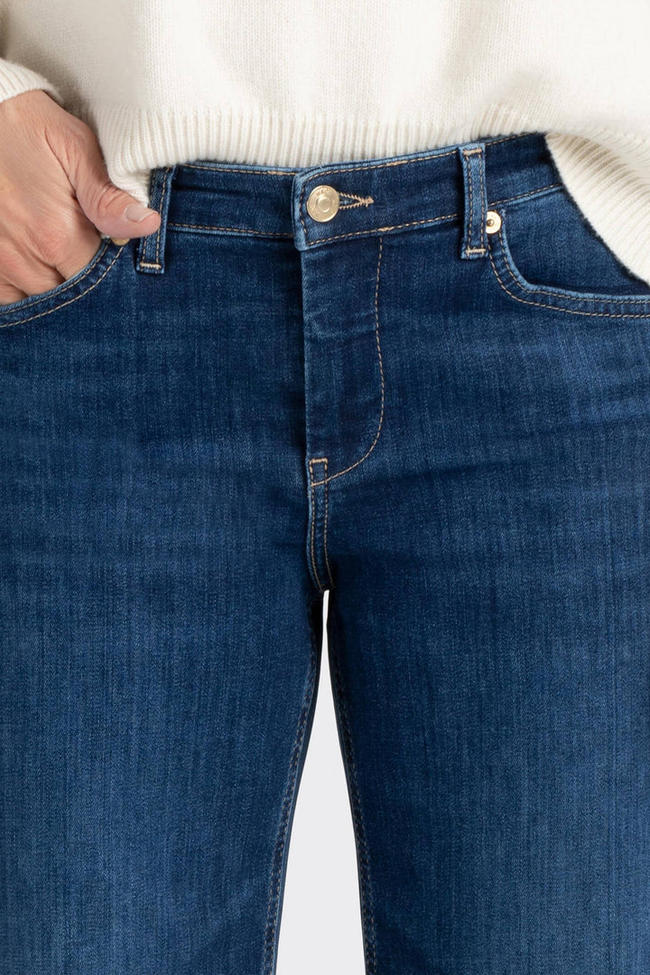 Mac 2630-90 0389 Mid Blue Rich Culotte Jean - Shirley Allum Boutique