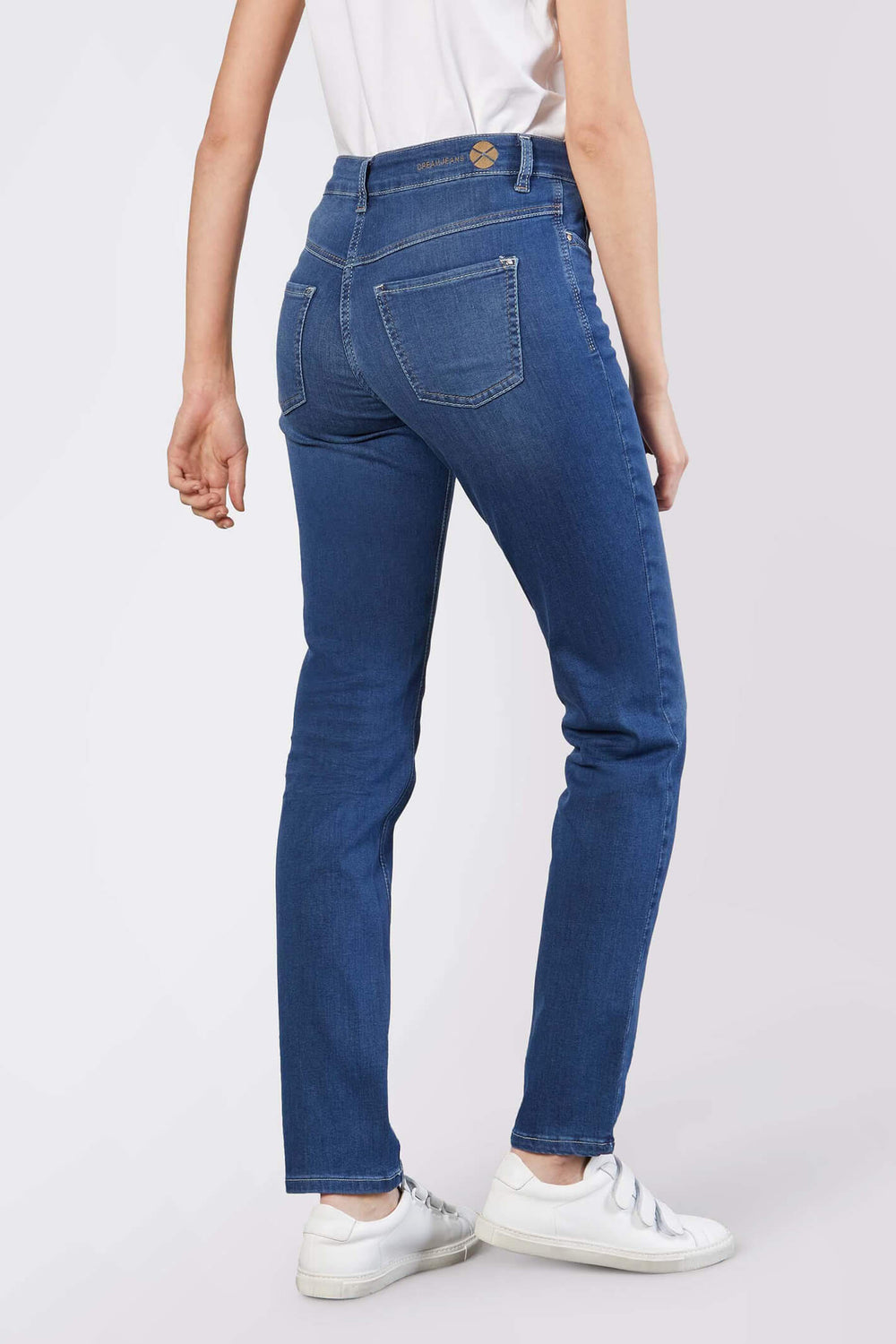 Mac 5401-90-0355L Mid Blue Dream Jeans - Shirley Allum Boutique