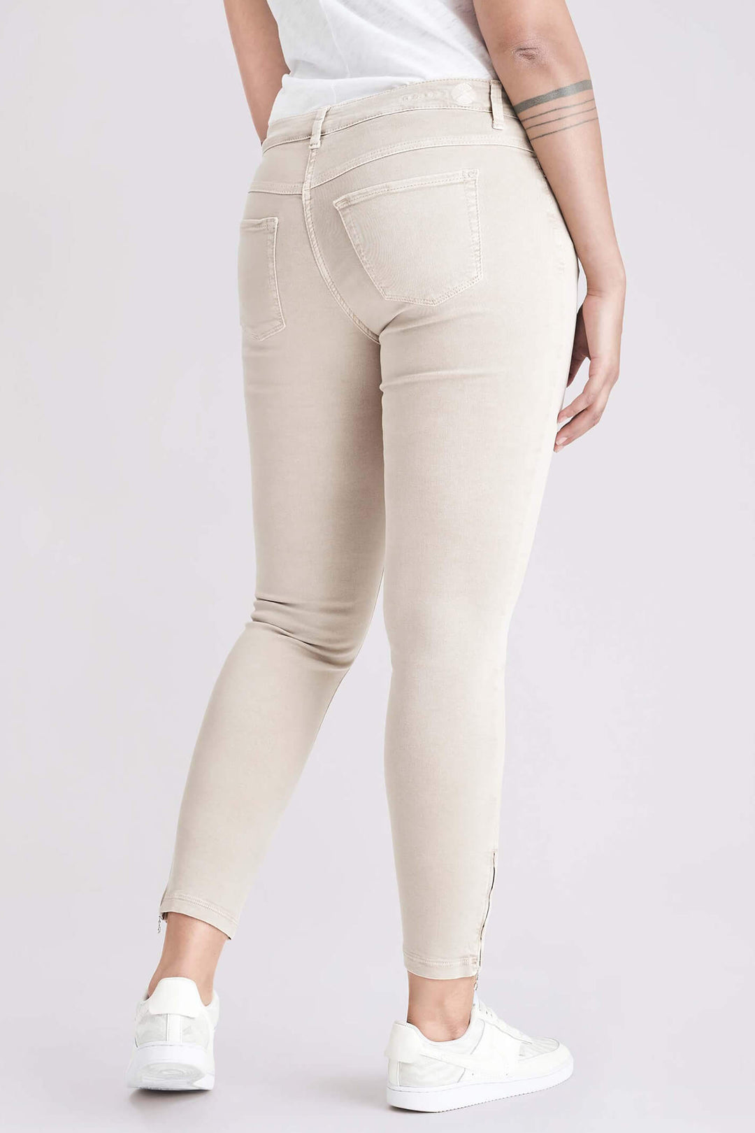 Mac 5471-00-0355L 214W Dream Chic Smoothly Beige Jeans - Shirley Allum Boutique