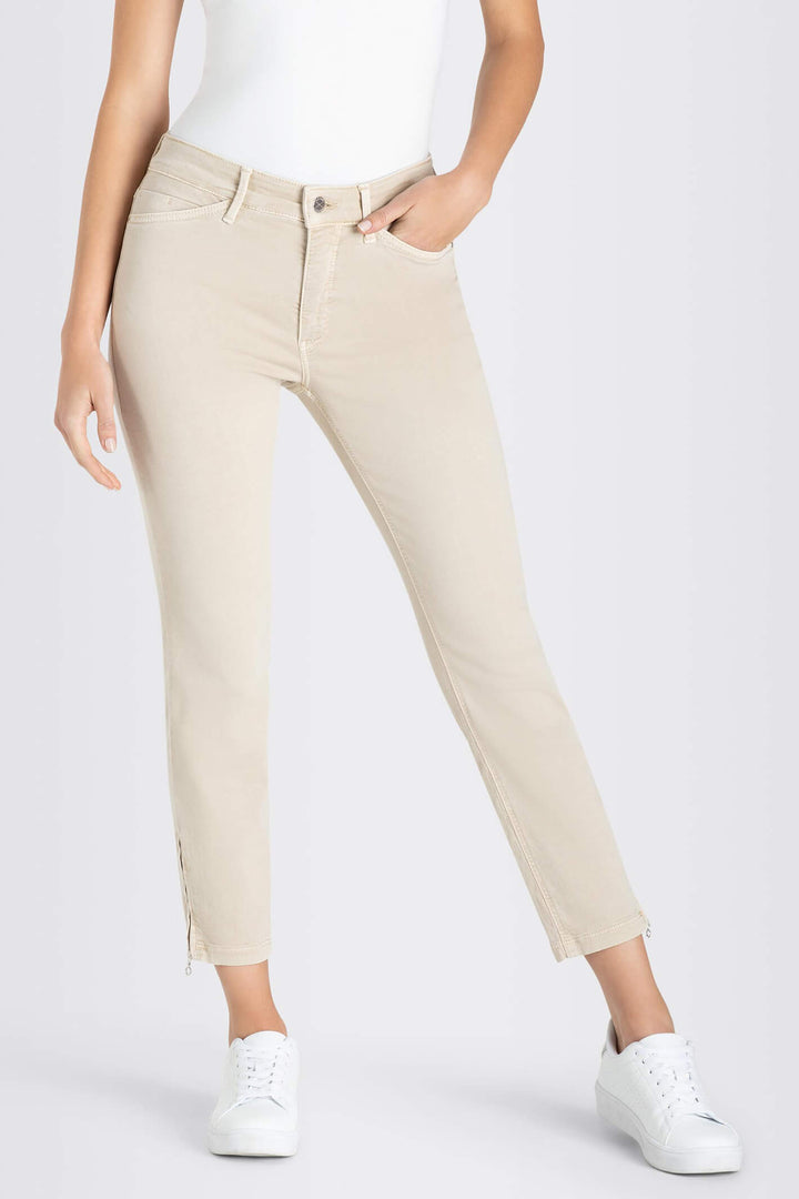 Mac 5471-00-0355L 214W Dream Chic Smoothly Beige Jeans - Shirley Allum Boutique