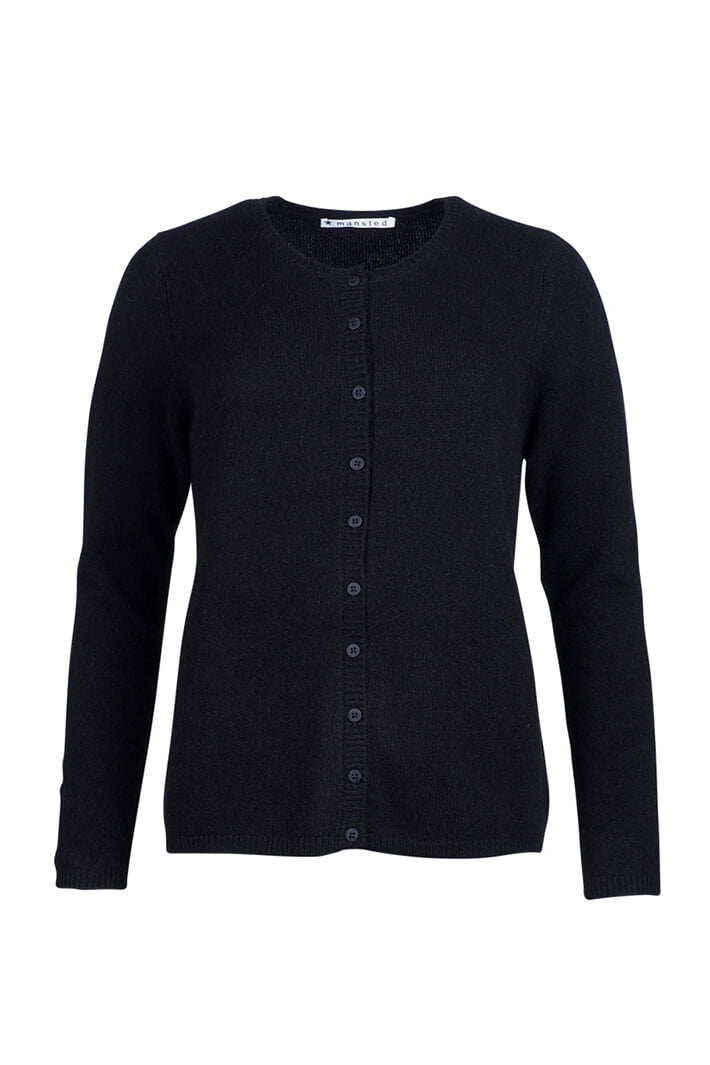 Mansted Zolanda 99 Black Yak Cardigan - Shirley Allum Boutique