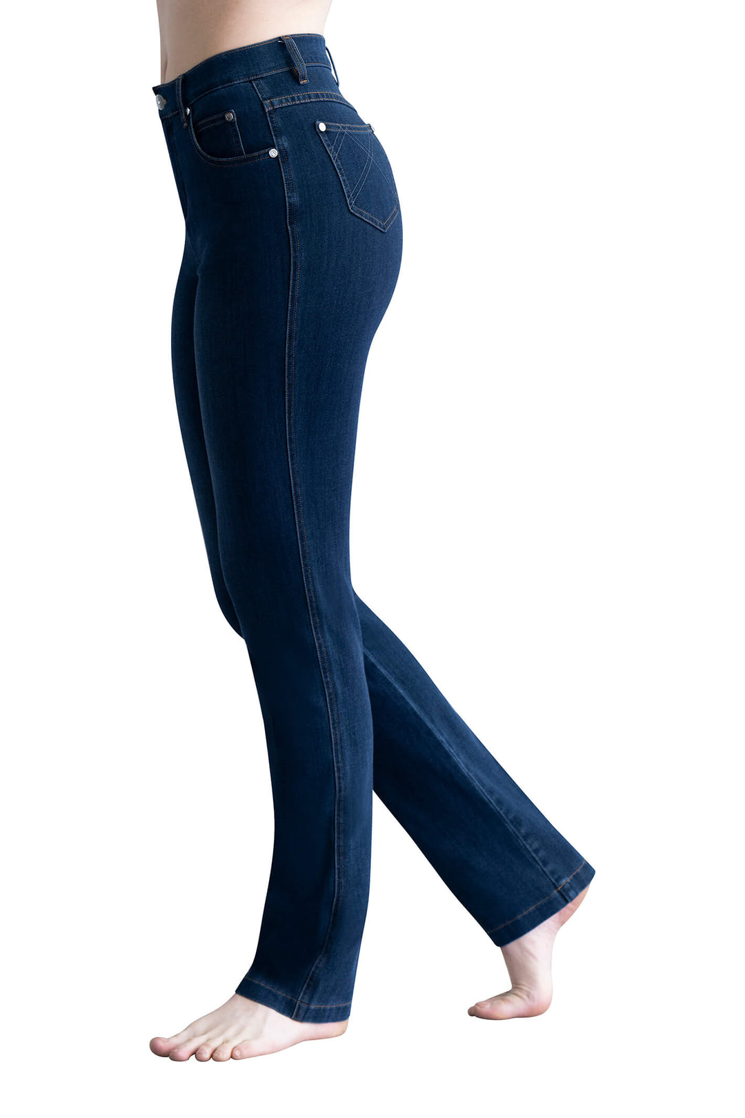 Marble 2408 183 Dark Blue Denim Jeans - Shirley Allum Boutique