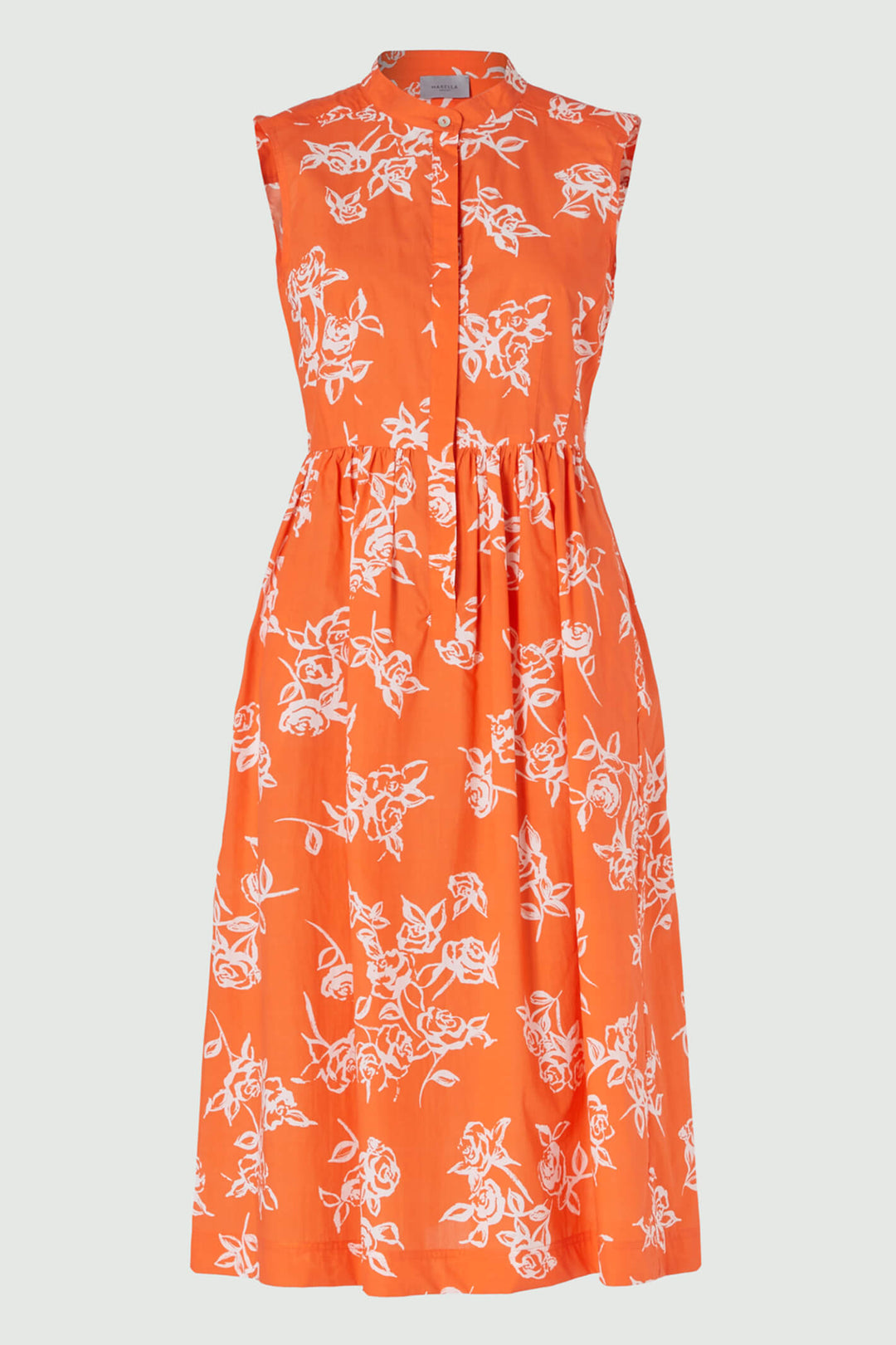 Marella 32210424200 Lodola Orange Dress - Shirley Allum Boutique