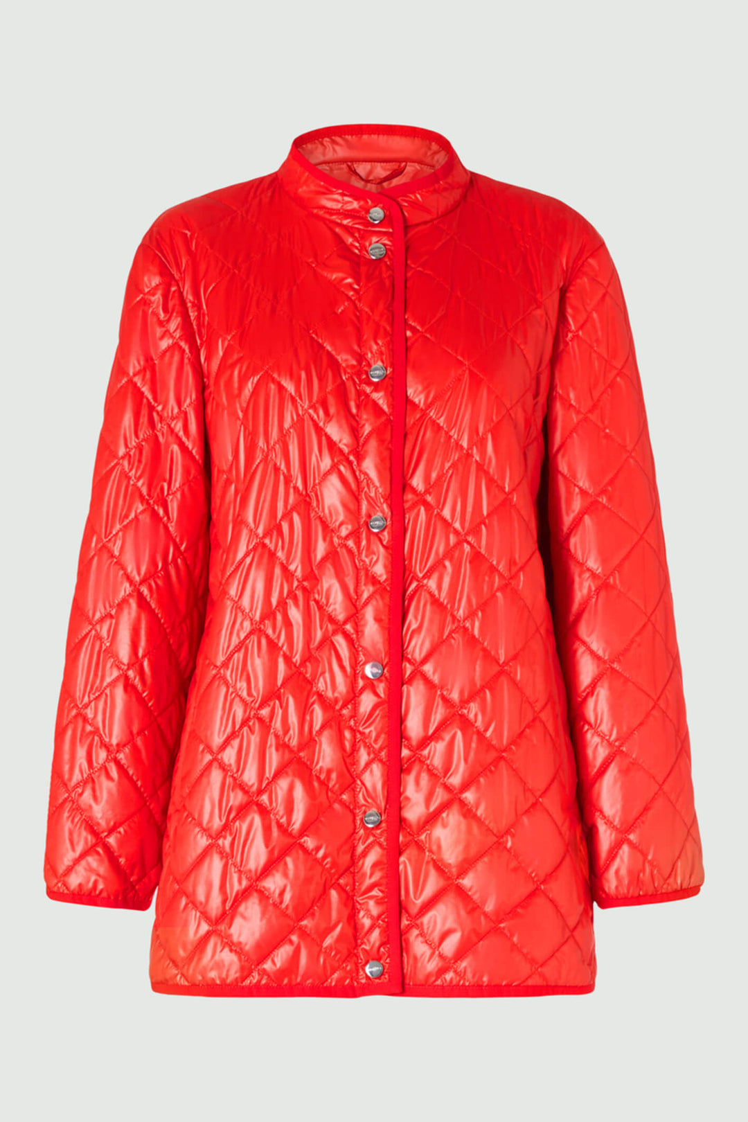 Marella 34810224200 Yonnes Red Quilted Padded Jacket - Shirley Allum Boutique