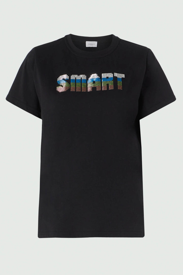 Marella Sport 39760227200 Jene Black Smart T-Shirt - Shirley Allum Boutique
