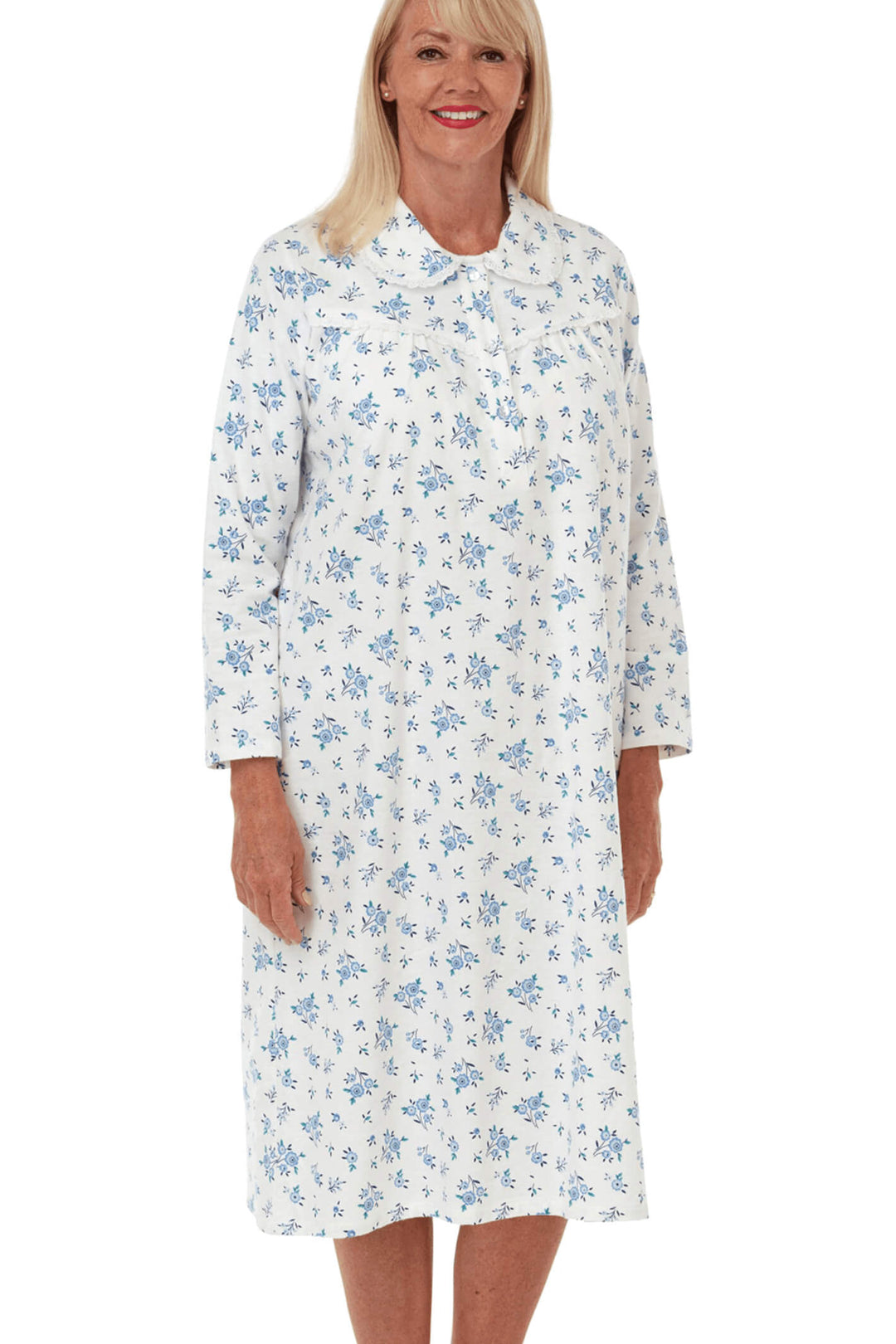 Marlon MA29473 Blue Trudie Nightdress - Shirley Allum Boutique