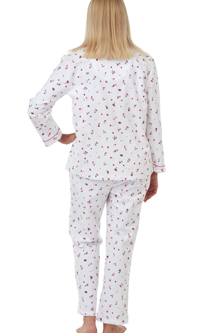 Marlon Ma29474 Pink Floral Sweetheart Pyjama Set - Shirley Allum Boutique