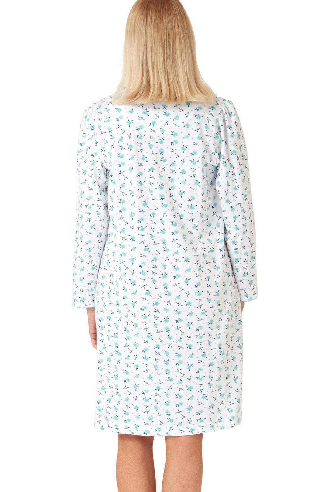 Marlon MA33577 Ocean Blue Elsa Long Nightdress - Shirley Allum Boutique