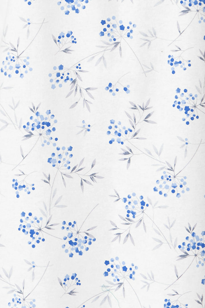 Marlon MA33601 Tilly Winceyette Blue Pyjamas - Shirley Allum Boutique