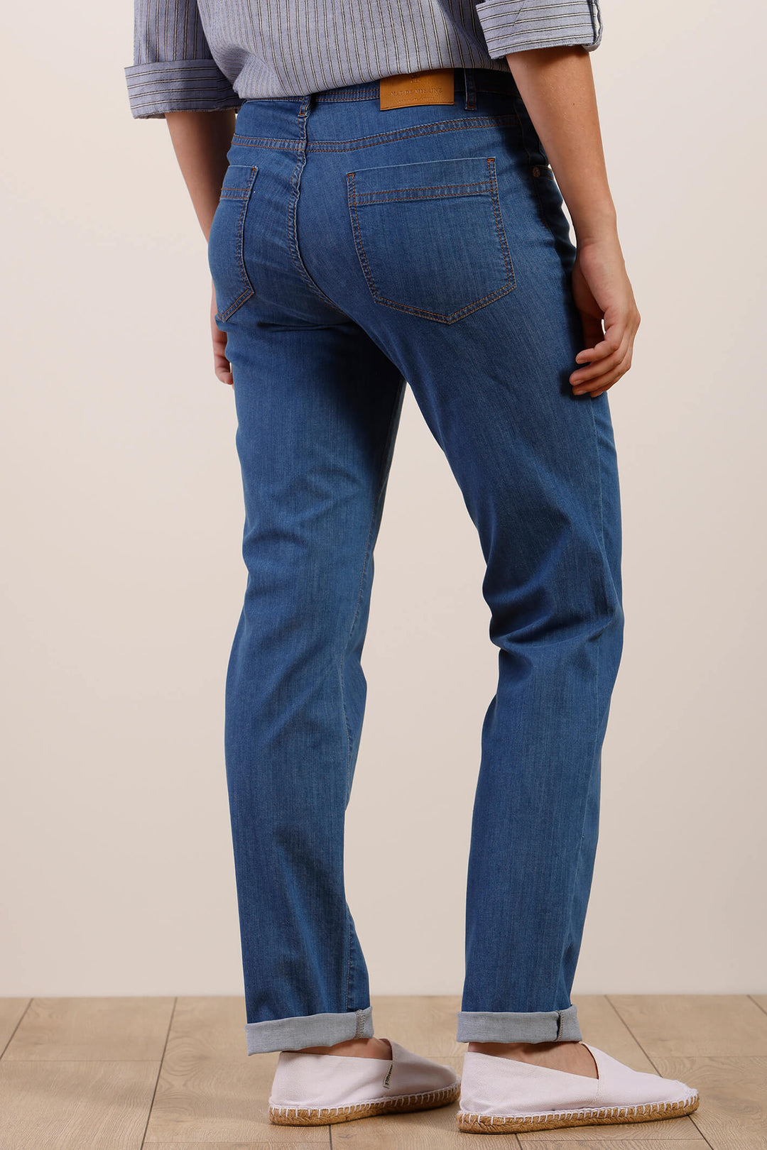 Mat De Misaine 34728 Parson Bleach Blue Jeans - Shirley Allum Boutique