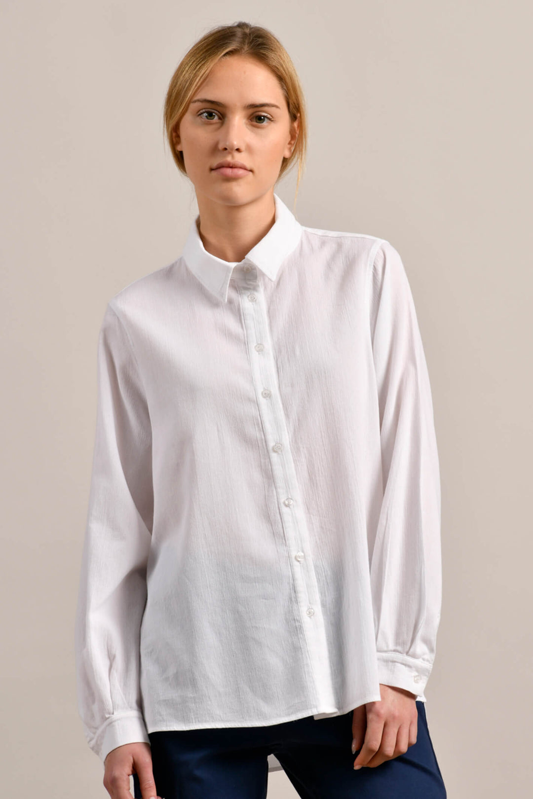 Mat De Misaine Croisiere-32559 U1 White Shirt - Shirley Allum Boutique