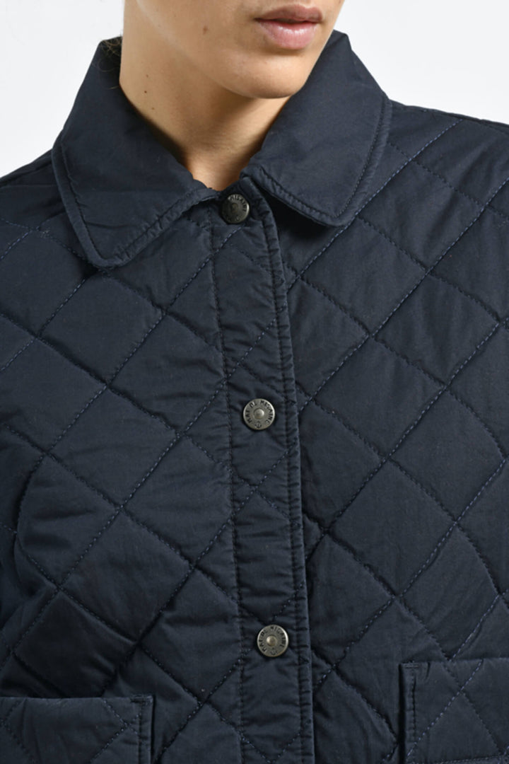 Mat De Misaine Facet MAT22585 Marine Blue Jacket - Shirley Allum Boutique