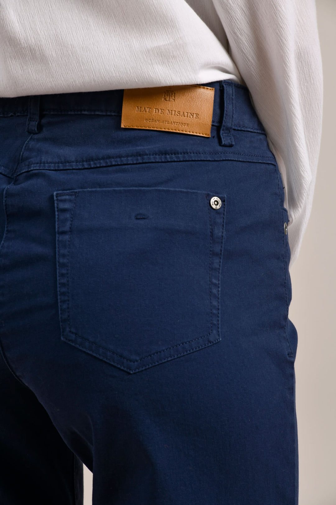 Mat De Misaine Pearl 34727 U255 Outremer Navy Jeans - Shirley Allum Boutique