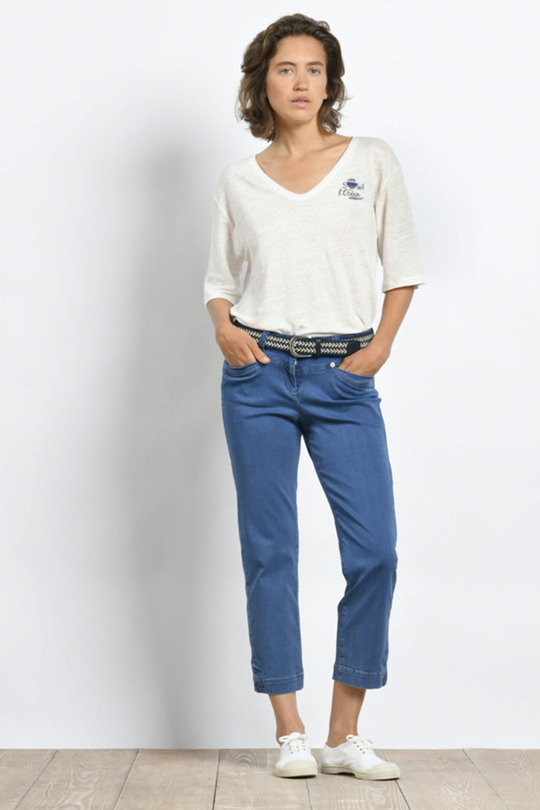 Mat De Misaine Primocour 34737 Bleach Blue Jeans - Shirley Allum Boutique