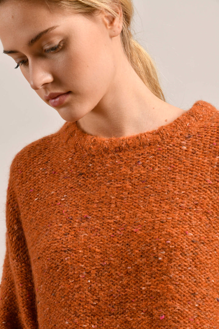 Mat De Misaine Tapas 541 MO344 Mouline Mandari Orange Jumper - Shirley Allum Boutique