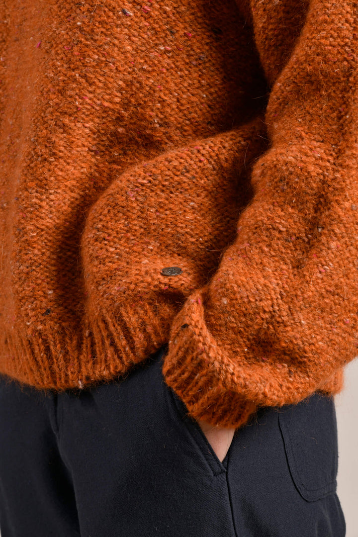 Mat De Misaine Tapas 541 MO344 Mouline Mandari Orange Jumper - Shirley Allum Boutique