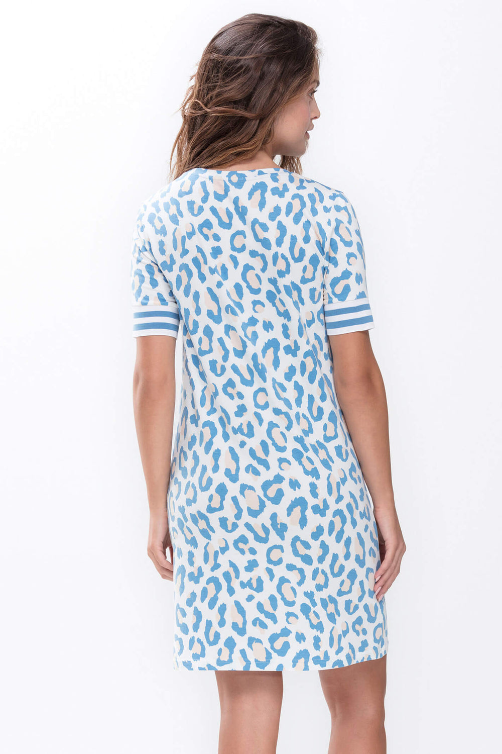 Mey 16342 Darla Pacific Blue Night Dress - Shirley Allum Boutique