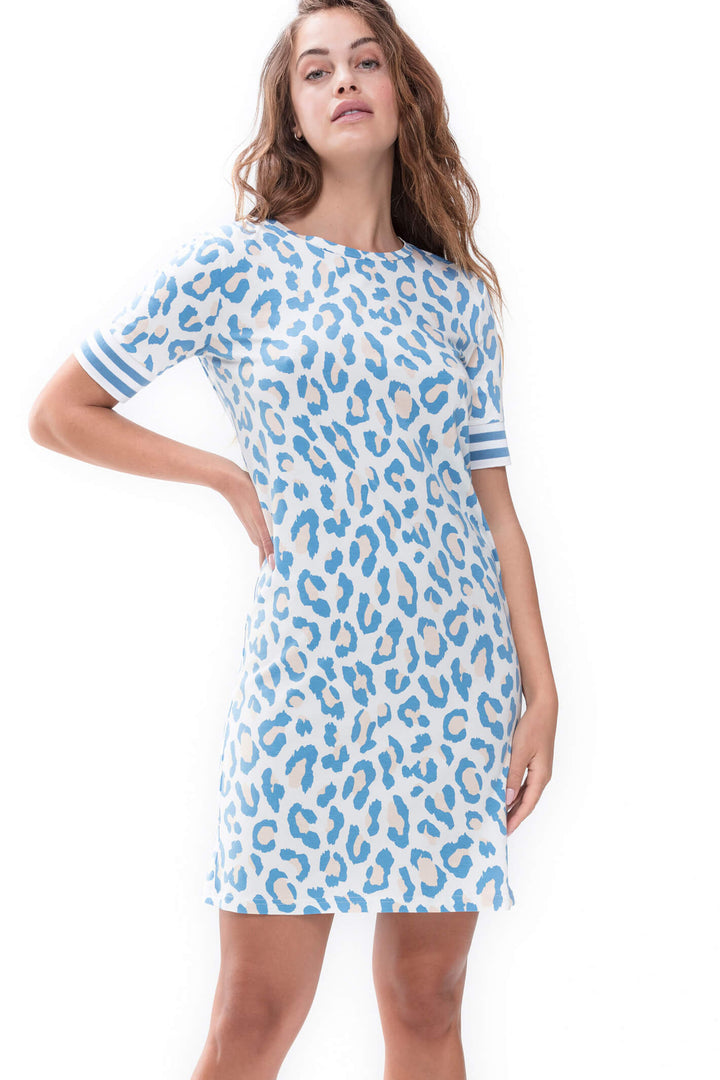 Mey 16342 Darla Pacific Blue Night Dress - Shirley Allum Boutique