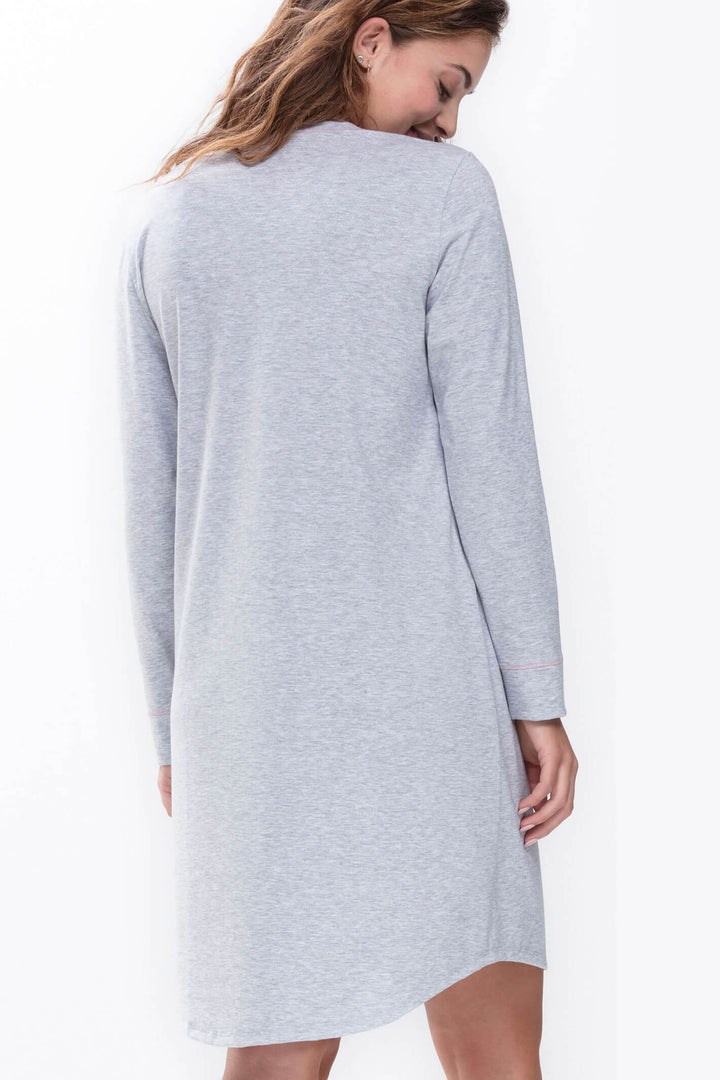 Mey 16490 Neu Stone Grey Sleepshirt - Shirley Allum Boutique