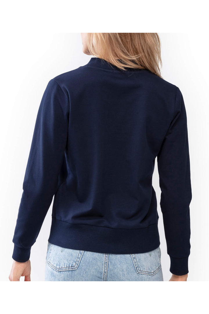 Mey 16746 Layla Night Blue Cotton Jumper - Shirley Allum Boutique