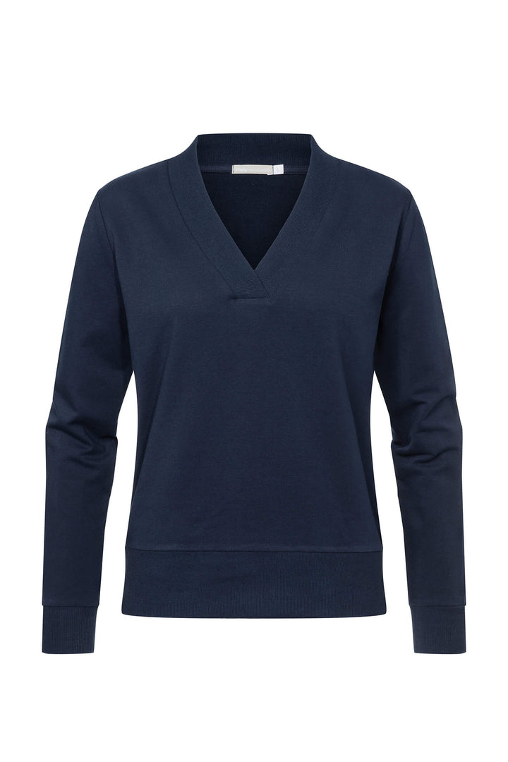 Mey 16746 Layla Night Blue Cotton Jumper - Shirley Allum Boutique