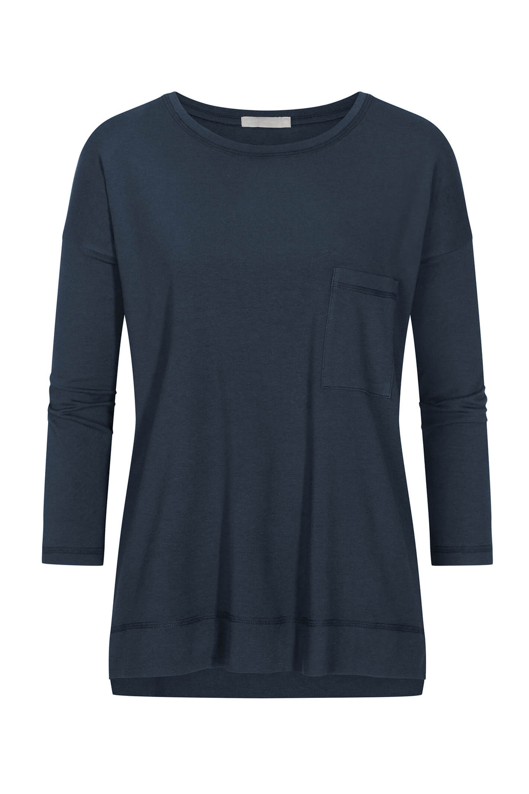Mey 16806 Demi Night Blue Three Quarter Sleeve Top - Shirley Allum Boutique
