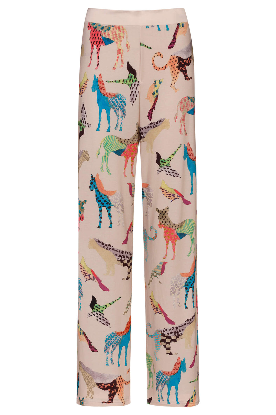 Mey 17339 254 New Pearl Animal Pattern Pyjama Pants - Shirley Allum Boutique