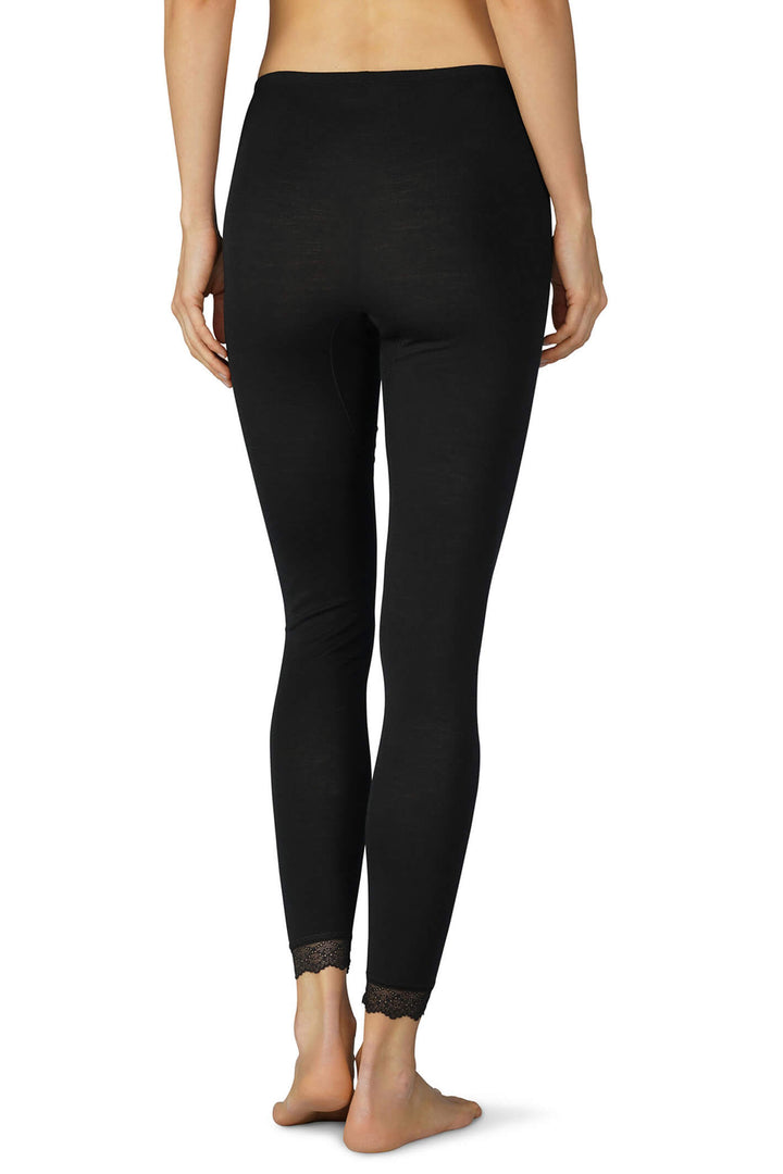 Mey 68001 Black Silk Touch Wool Leggings - Shilrey Allum Boutique