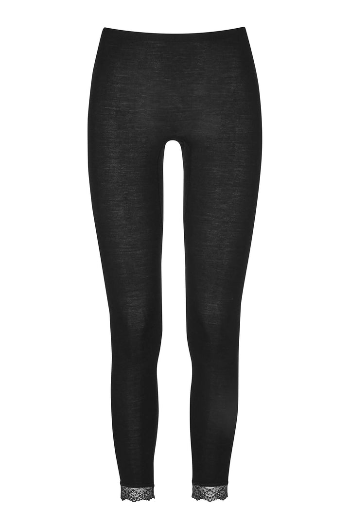 Mey 68001 Black Silk Touch Wool Leggings - Shilrey Allum Boutique