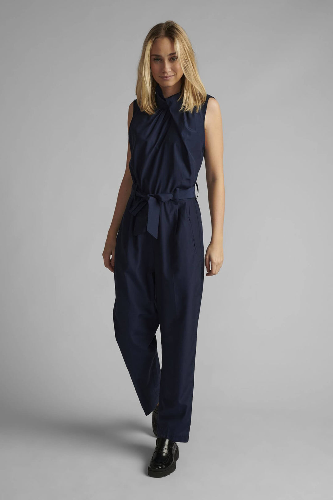 Numph 700092 Nuberit Dark Sapphire Blue 3038 Jumpsuit - Shirley Allum