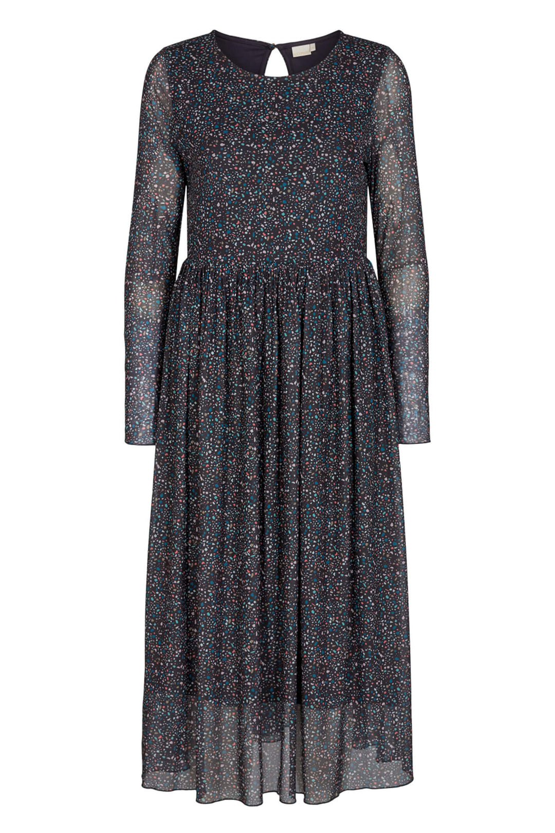 Numph 701278 Nufreja 3038 Dark Sapphire Dress - Shirley Allum Boutique