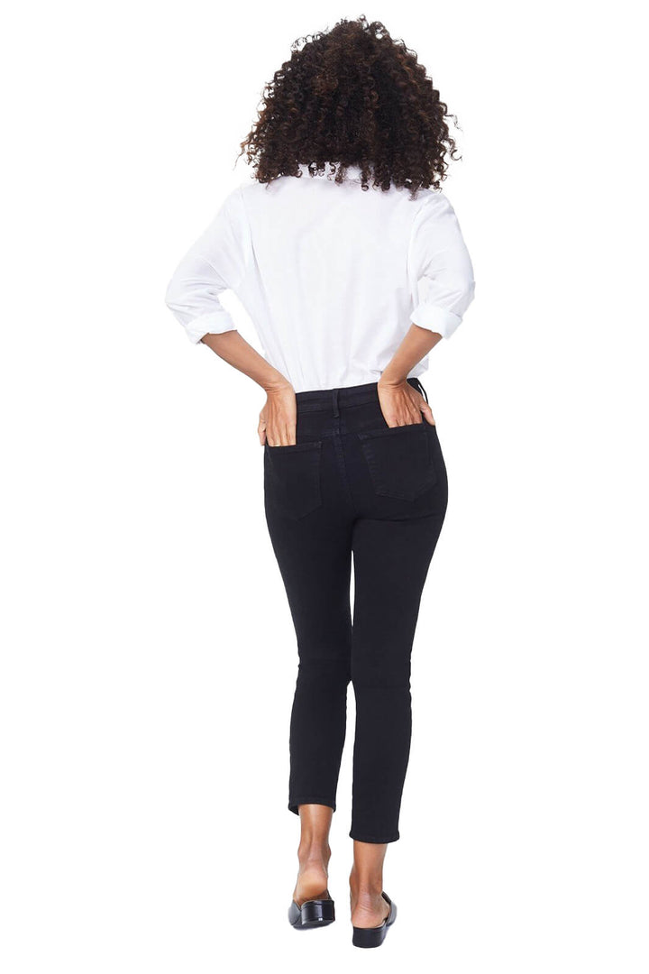 NYDJ Alina Legging MBDMLA2633 Black Ankle Jean - Shirley Allum