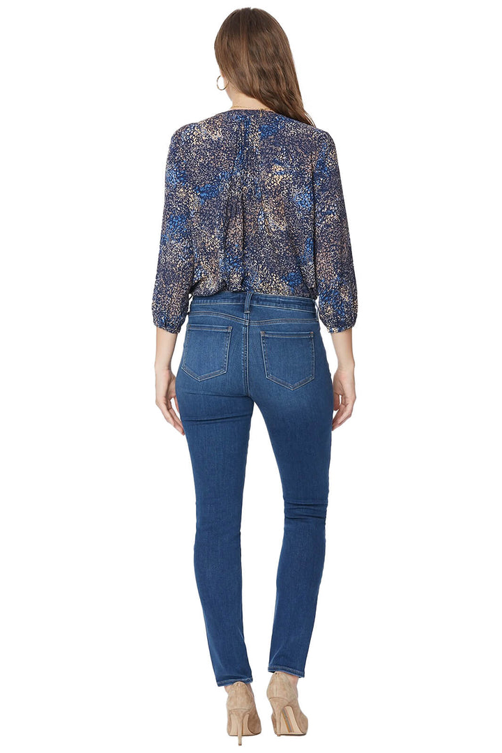 NYDJ Alina Legging MHYTL2402 Blue Presidio Jean - Shirley Allum