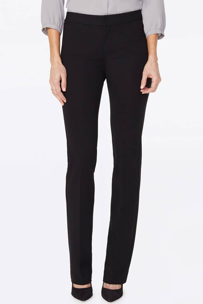 NYDJ M11Z2020 3224 Slim Black Trouser - Shirley Allum Boutique