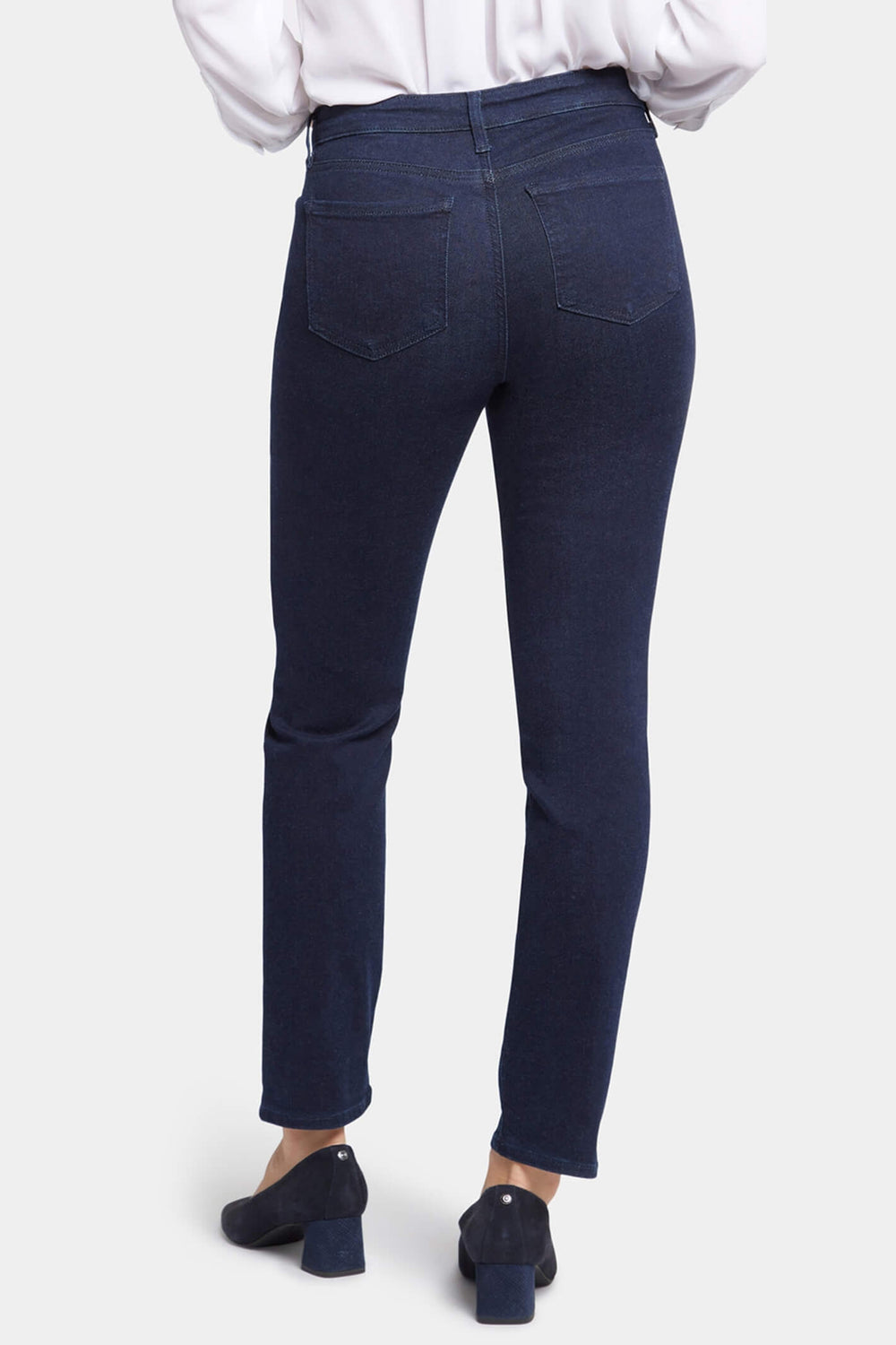 NYDJ MNBBSS8518 Sheri Dark Blue Rinse Slim Jeans - Shirley Allum Boutique
