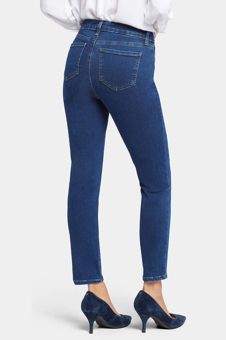 NYDJ MPRILA2633 Medium Blue Alina Quinn Legging Ankle Jeans - Shirley Allum Boutique