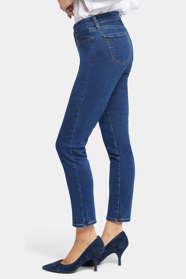 NYDJ MPRILA2633 Medium Blue Alina Quinn Legging Ankle Jeans - Shirley Allum Boutique
