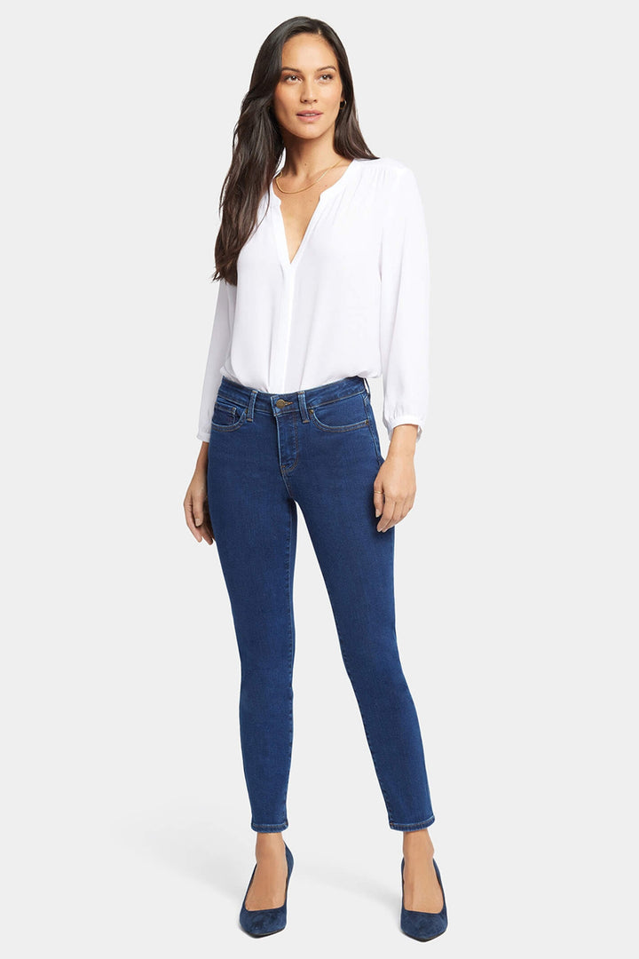NYDJ MPRILA2633 Medium Blue Alina Quinn Legging Ankle Jeans - Shirley Allum Boutique