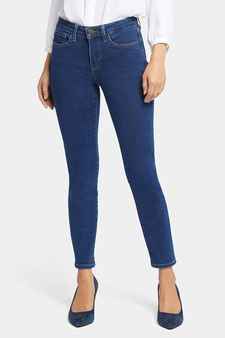 NYDJ MPRILA2633 Medium Blue Alina Quinn Legging Ankle Jeans - Shirley Allum Boutique