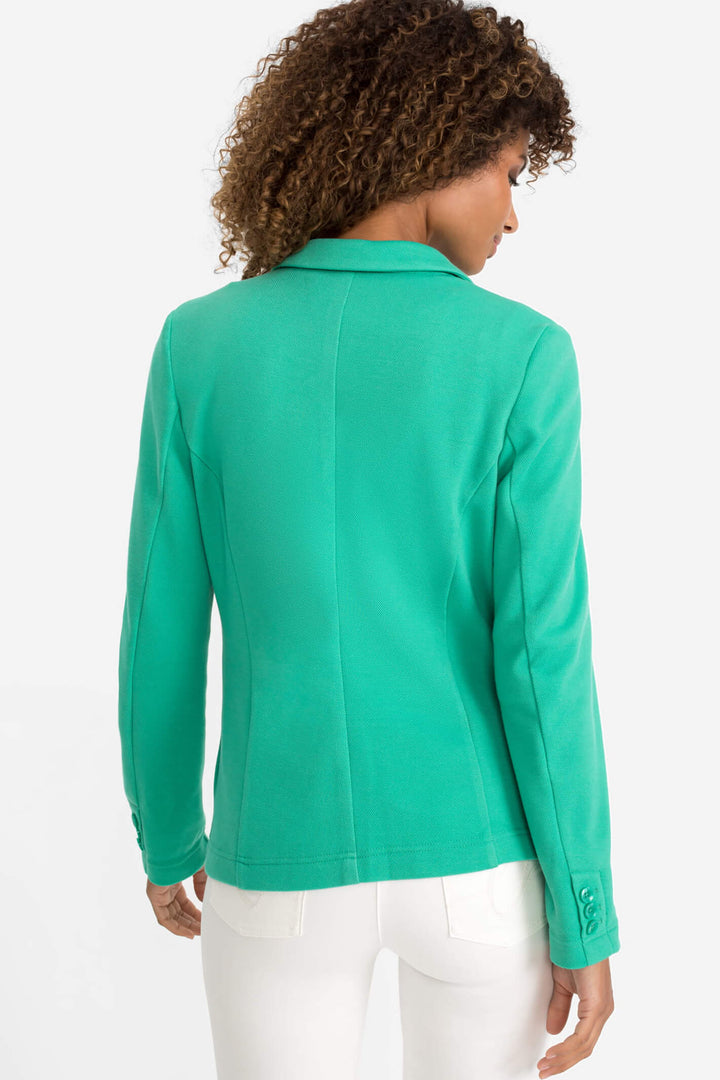 Olsen 15001367 Vivid Green Blazer Jacket - Shirley Allum Boutique