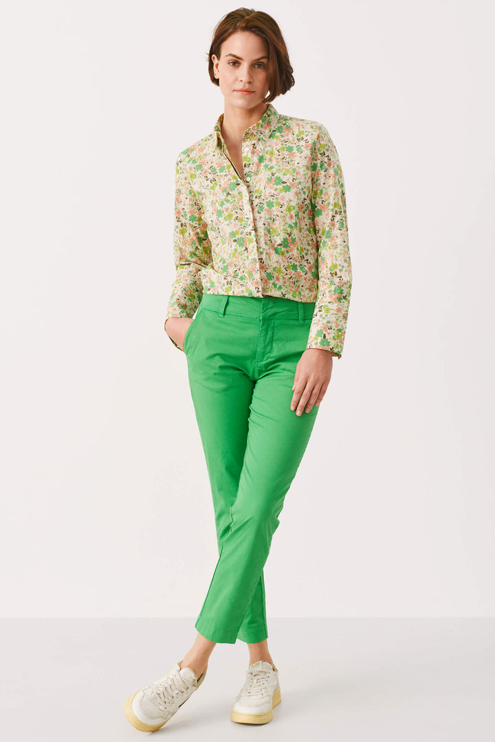 Part Two 30305570 166127 Soffys Greenbriar Green Trousers - Shirley Allum Boutique