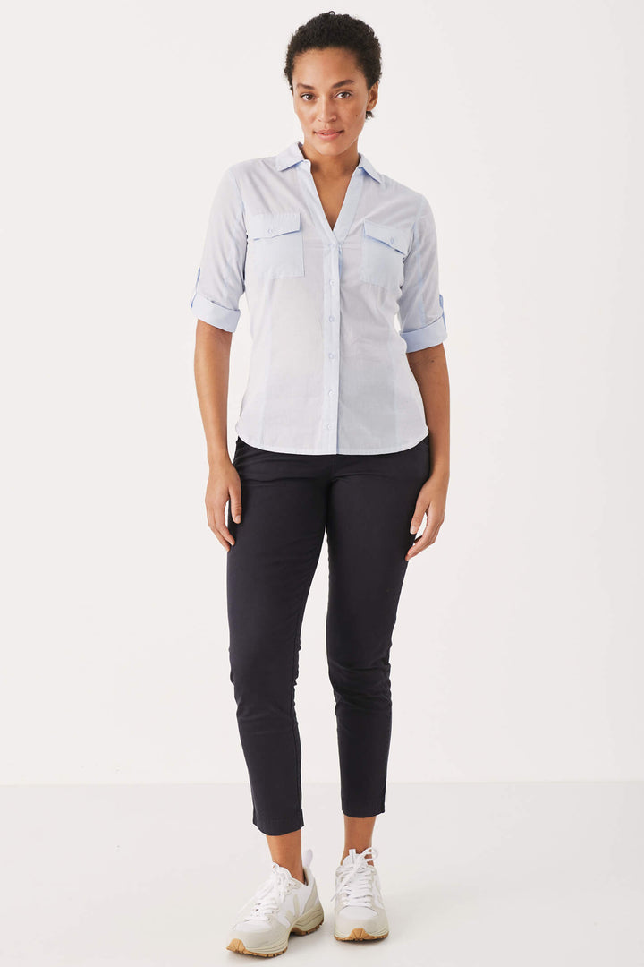 Part Two 30305570 194013 Soffys Dark Navy Trouser - Shirley Allum Boutique