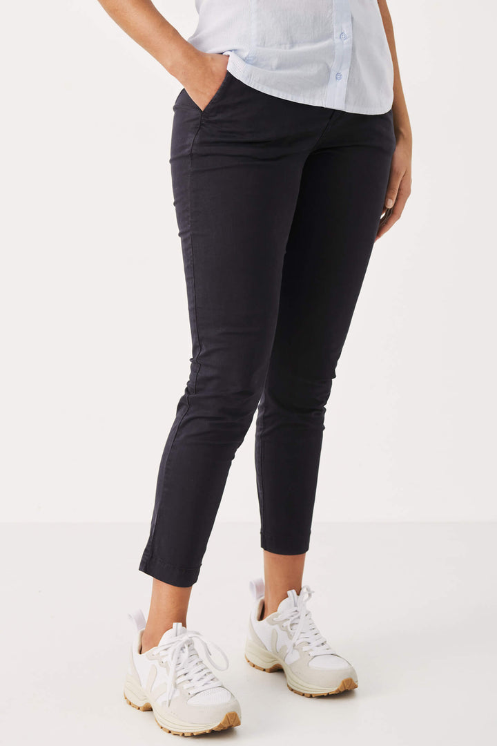 Part Two 30305570 194013 Soffys Dark Navy Trouser - Shirley Allum Boutique