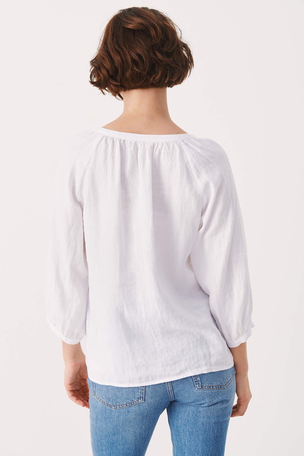 Part Two 30305893 110601 HikmaPW Bright White Blouse - Shirley Allum Boutique