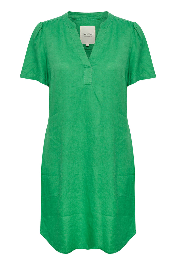 Part Two 30306783 166127 Greenbriar Aminase Green Dress - Shirley Allum Boutique