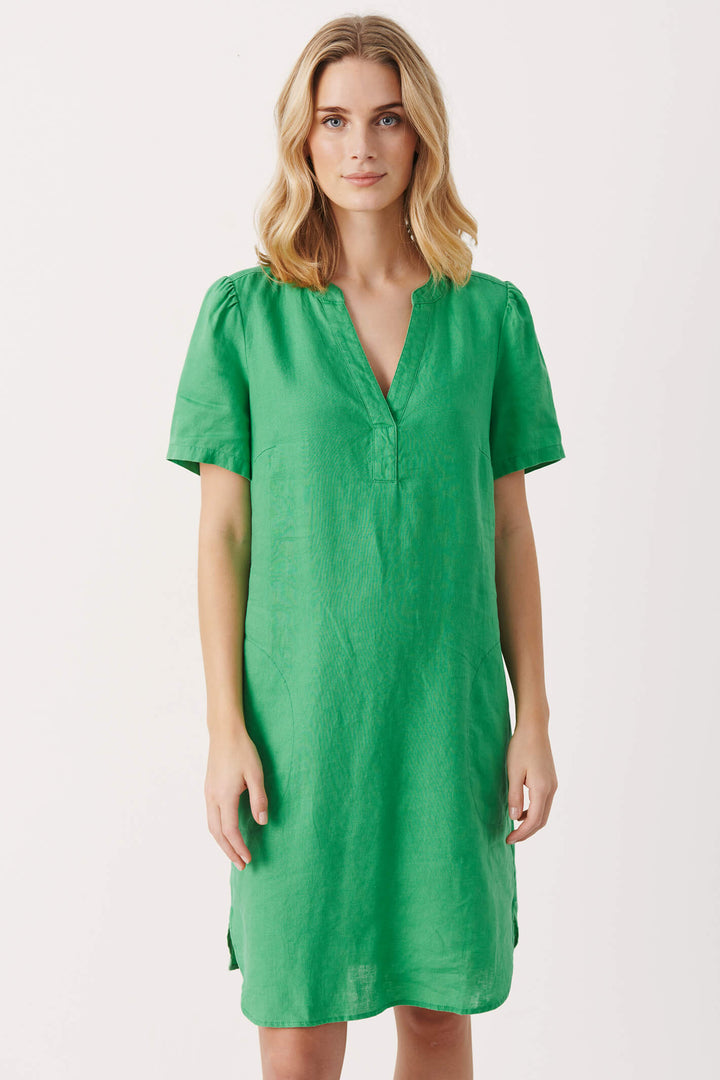 Part Two 30306783 166127 Greenbriar Aminase Green Dress - Shirley Allum Boutique